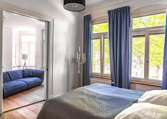 Apartment Modernes City-apartment Mit Blick In Den Park Und 2 Bäder H9 *