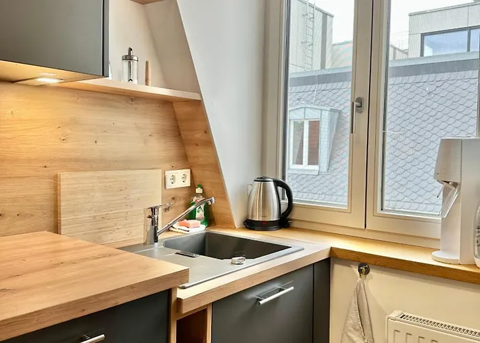 Apartment Modernes City-apartment Mit Blick In Den Park Und 2 Bäder H9 Oldenburg
