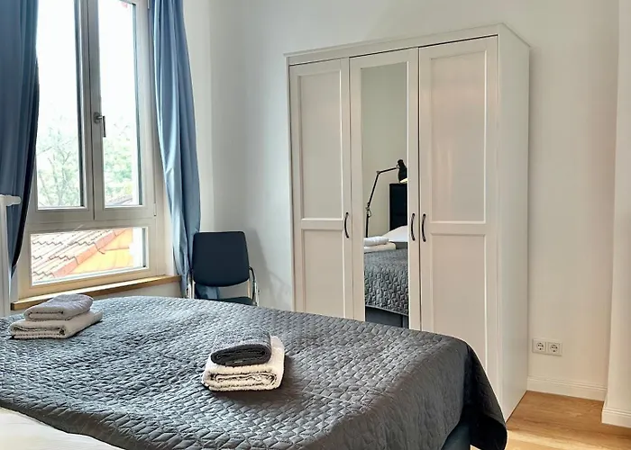 Modernes City-apartment Mit Blick In Den Park Und 2 Bäder H9 Oldenburg