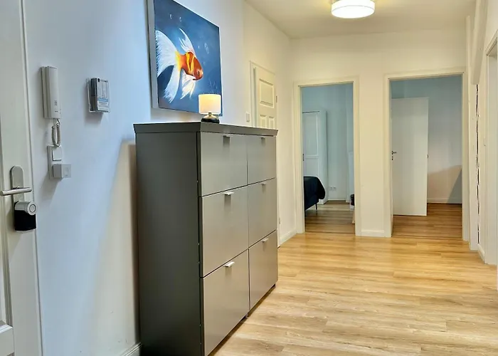 Modernes City-apartment Mit Blick In Den Park Und 2 Bäder H9 Apartment