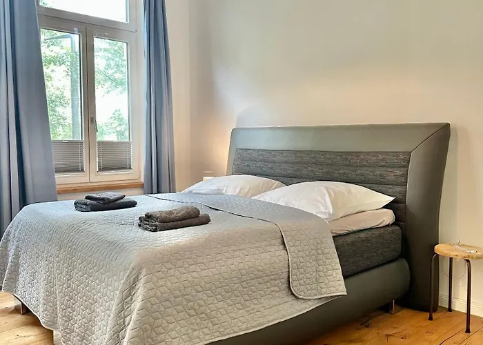 Modernes City-apartment Mit Blick In Den Park Und 2 Bäder H9 Apartment Oldenburg